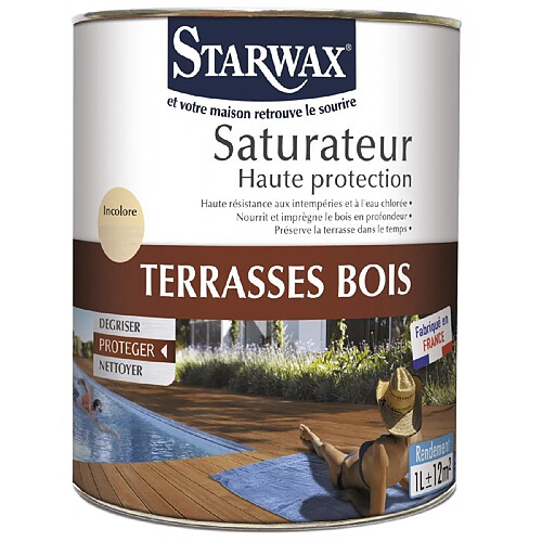 Starwax Saturateur terrasse bois