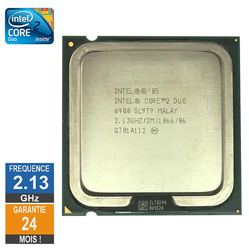 Intel E6400 2.13GHz · Reconditionné