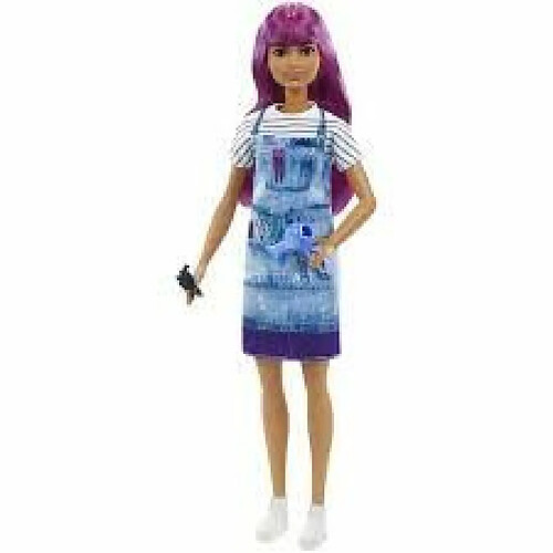 Barbie Poupée coiffeuse avec accessoires