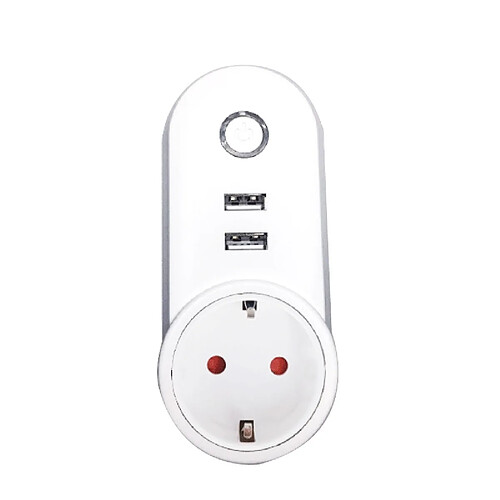Yonis Prise connectée Wi-Fi avec 2 ports USB