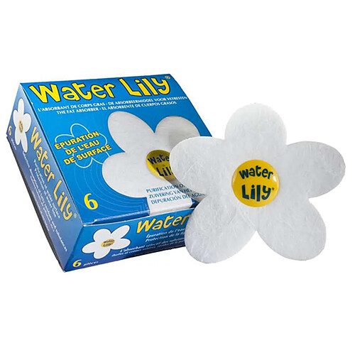Absorbant résidus gras pour piscine - WATER LILY - TOUCAN