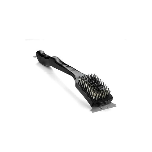 Napoleon Brosse en bois noir pour grille inox