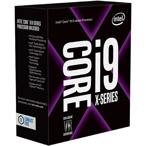Intel i9-7920X 2.9GHz / 4.3GHz