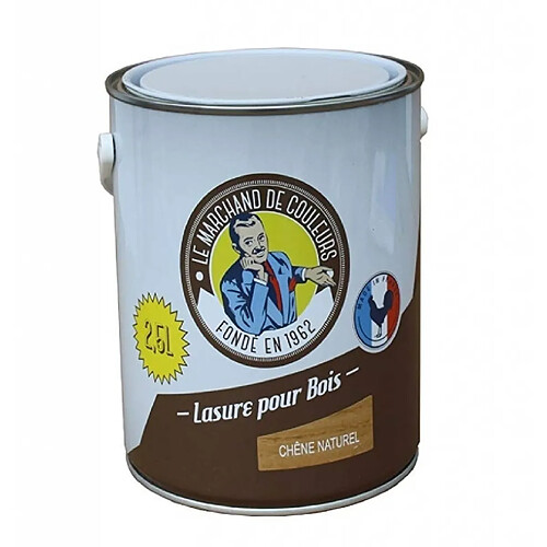 Onip Lasure Acrylique - Chêne naturel - 2.5 L