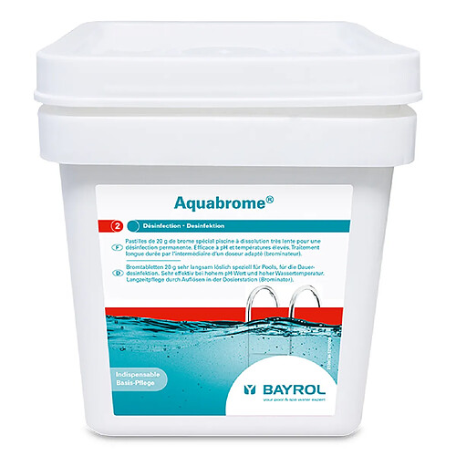 Brome lent pastille 5kg - AQUABROME - BAYROL
