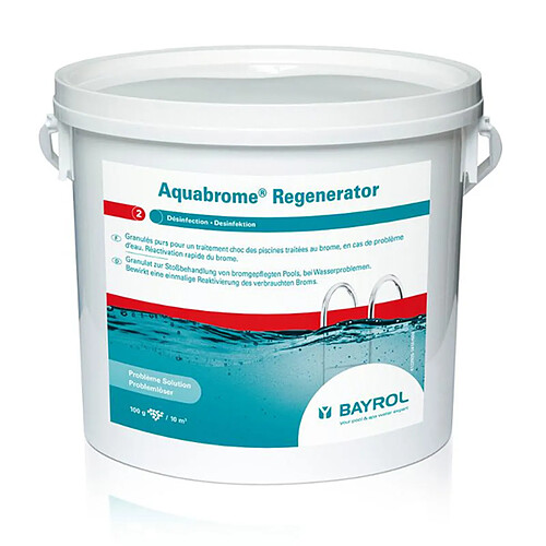 Régénérateur de brome consommé 5kg - AQUABROME REGENERATOR - BAYROL