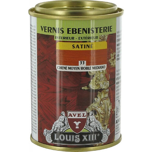 Avel Vernis Ébénisterie - Satiné - Chêne Moyen - 250ml
