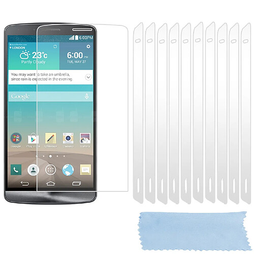 Cadorabo 10x Film de Protection pour LG G3