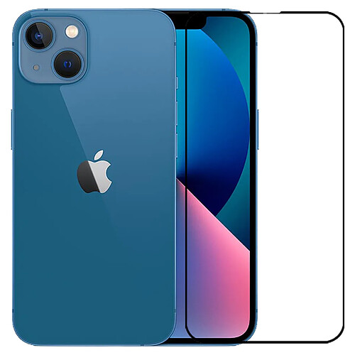 Visiodirect Verre trempé pour iPhone 13 - Transparent