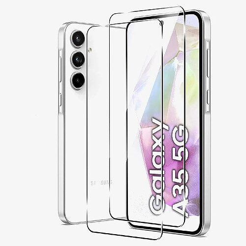 Little boutik Verres trempés pour Samsung Galaxy A35 5G - 2 pièces