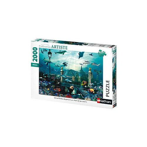 Nathan puzzle adulte Grand Palais Aquarium - 2000 pièces