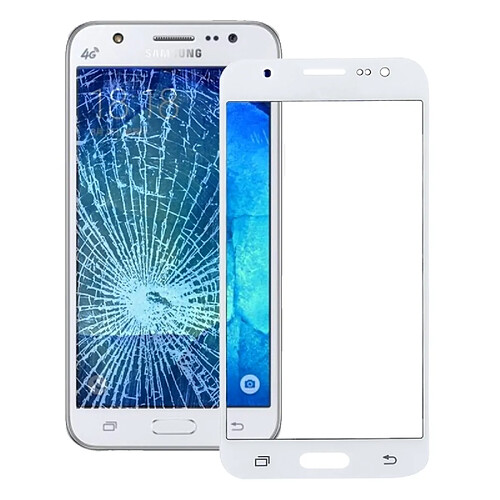 Wewoo Vitre Blanc Samsung Galaxy J5/J500