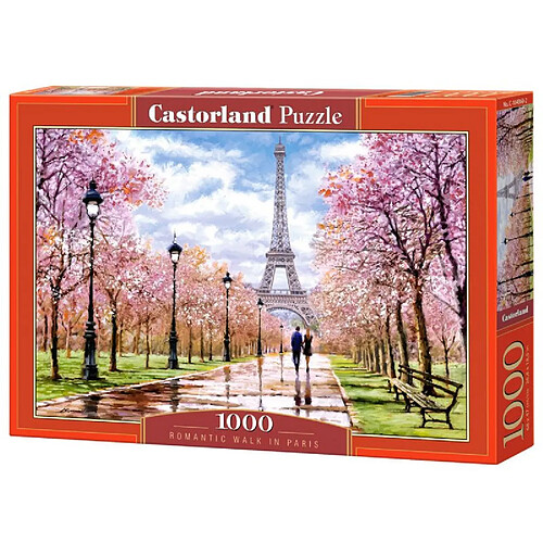 Castorland Puzzle Romantic Walk in Paris 1000 pièces
