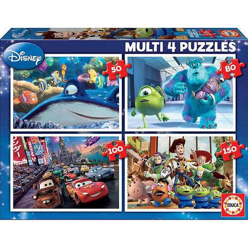 Educa Borras Educa Puzzle progressif Pixar