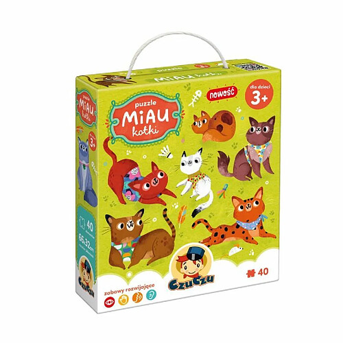 Puzzle éducatif 40 pièces Chatons