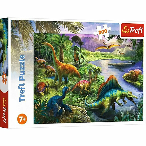 Trefl Puzzle 200 pièces animaux en bois