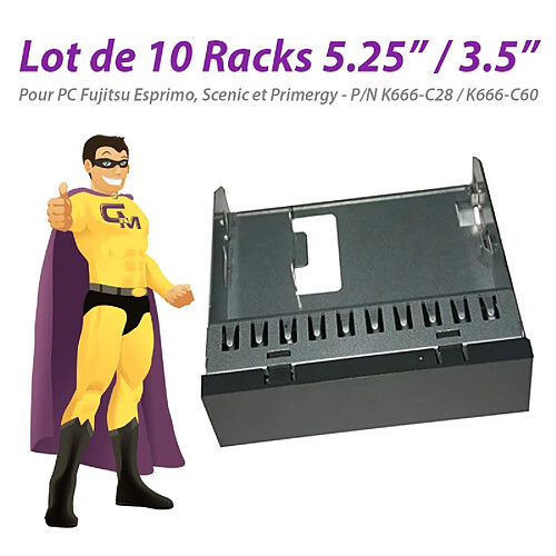 Fujitsu Rack amovible 5,25" · Occasion