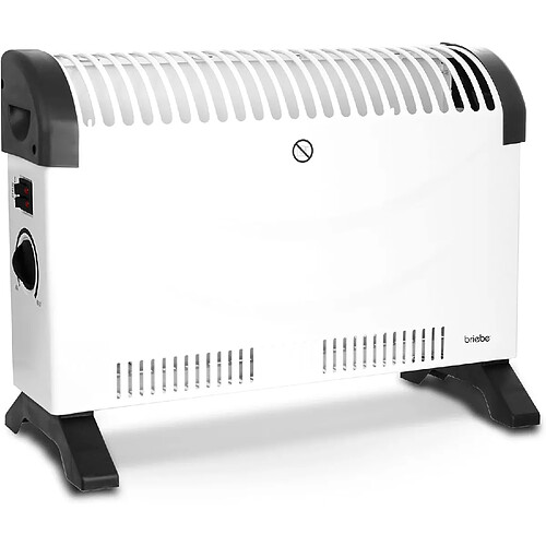 Briebe Convecteur à air chaud blanc