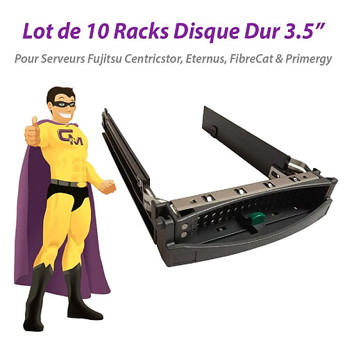 Fujitsu Rack amovible 3,5" - 1 baie · Occasion
