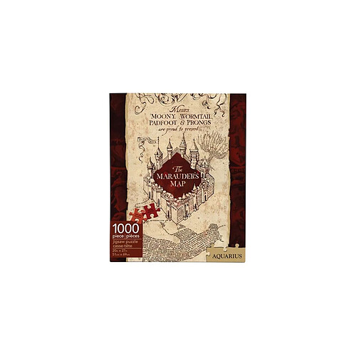 Aquarius Puzzle Harry Potter Carte du Maraudeur - 1000 pièces