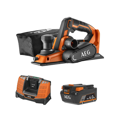 Aeg Pack 18V Rabot Brushless 82mm