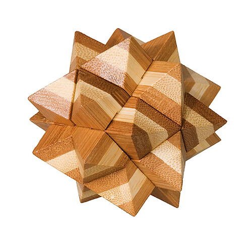 Gigamic Casse-tête en bois Bamboo Étoile