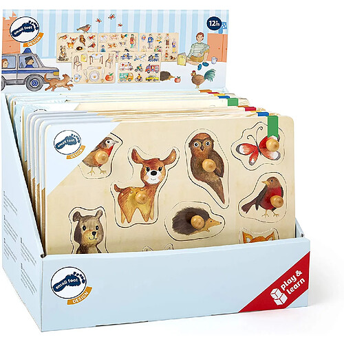 Small Foot Small_foot présentoir puzzles en bois