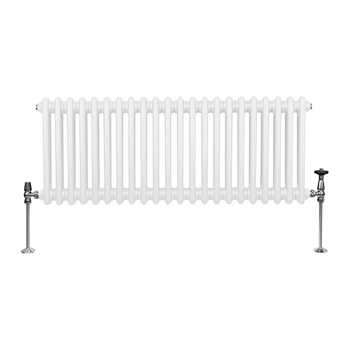Monstershop Radiateur Double Colonne - Blanc