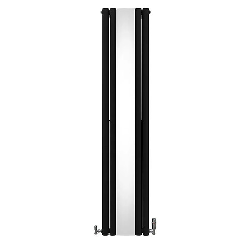 Monstershop Radiateur Colonne Ovale - Noir