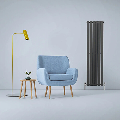 Monstershop Radiateur Plat 160x42 Gris Anthracite