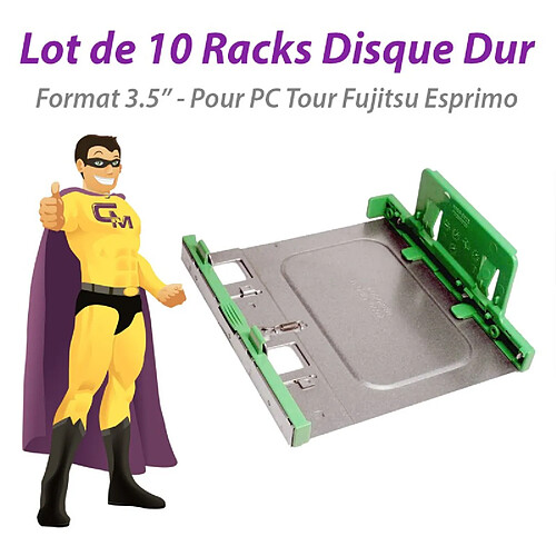 Fujitsu Rack amovible baie 3,5'' · Occasion