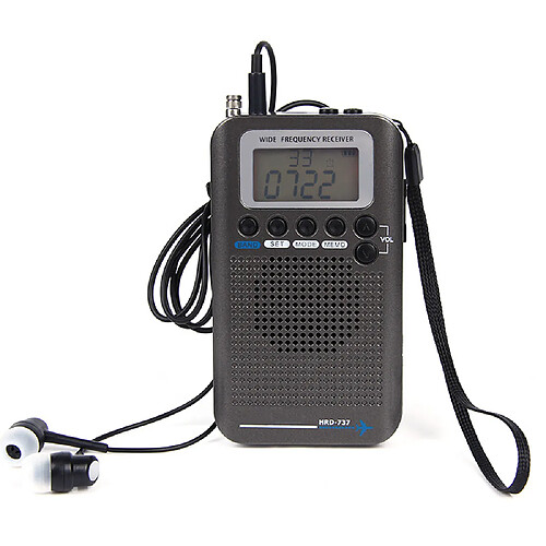 Radio portable multibande HRD-737 - Noir