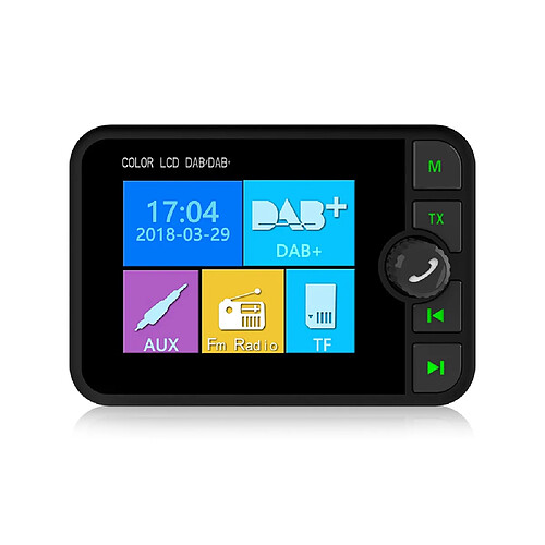 Radio numérique DAB/DAB+ Bluetooth - Noir