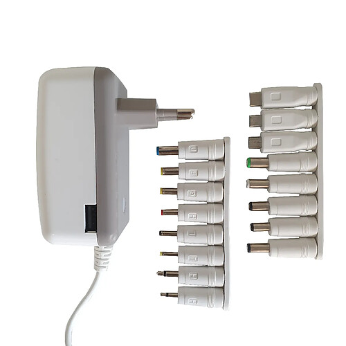 Watt&co Chargeur de batterie universel - 2000 mA - Blanc · Reconditionné