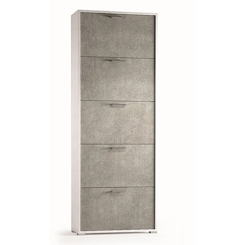 Alter Meuble à chaussures - Blanc
