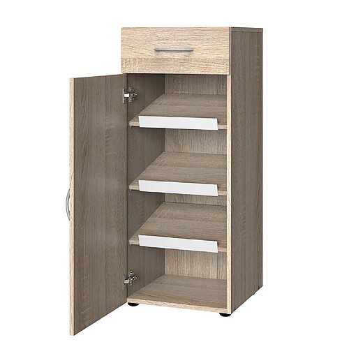 Pegane Meuble à chaussures - Chêne