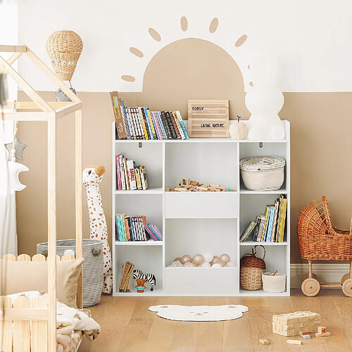 SoBuy KMB55-W Bibliothèque Enfant