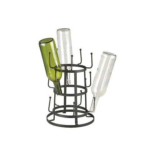 Esschert design séchoir à bouteilles - Noir