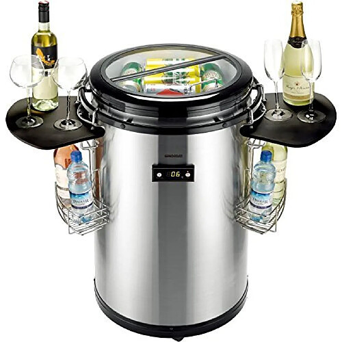 Syntrox germany Réfrigérateur de fête - Inox noir