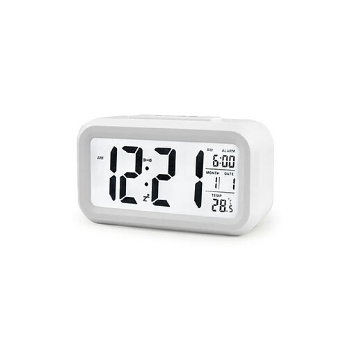 Réveil digital - Blanc