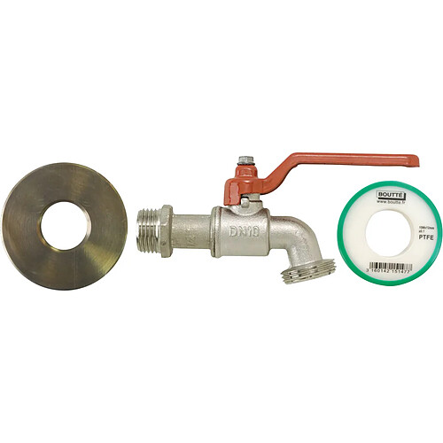 BOUTTE Kit adaptateur cuve 1000L avec robinet 1/4 tour