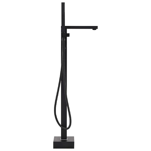 Robinet de baignoire Helloshop26 sur pied - Noir