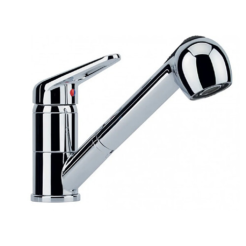 Mitigeur évier avec douchette chromé - 379315 - Novara Plus - FRANKE