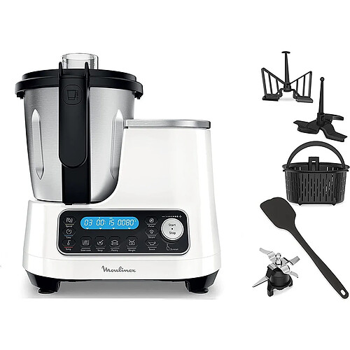 Moulinex Clickchef HF452110 - Blanc