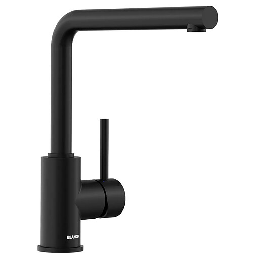 Mitigeur sans douchette noir mat - 526657 - Mila - BLANCO