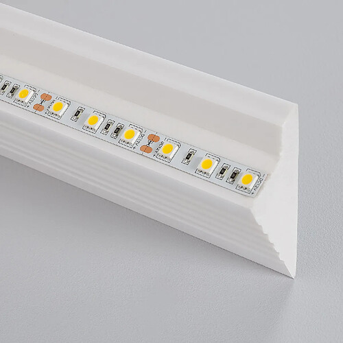 Ledkia Moulure Diagonale Modern 2m