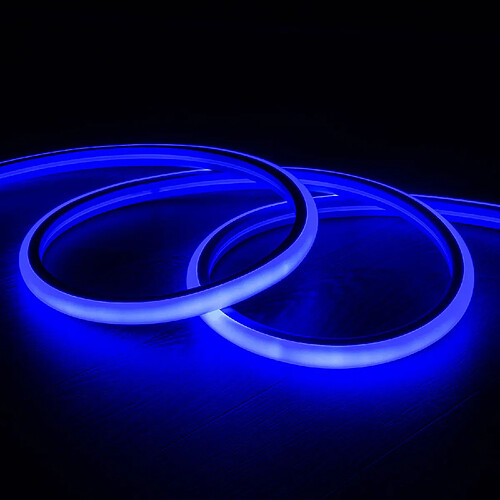 Ledkia Gaine néon LED flexible – Bleu