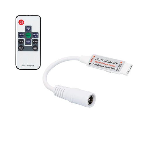 Ledkia Mini contrôleur variateur pour ruban LED RGB
