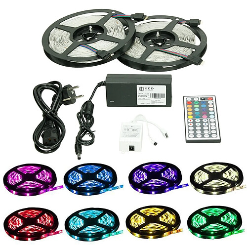 Ecd Germany Ecd_germany bande LED RGB pour intérieur - 9 m