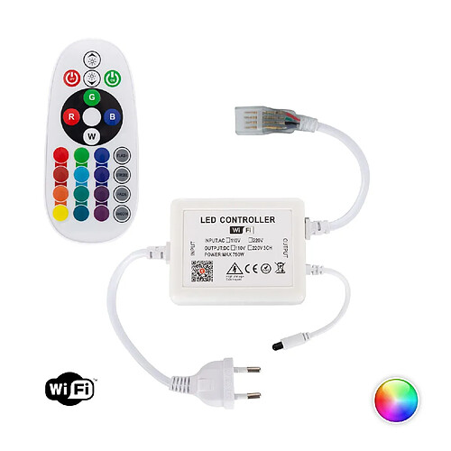 Ledkia Contrôleur Ruban LED WiFi 220V